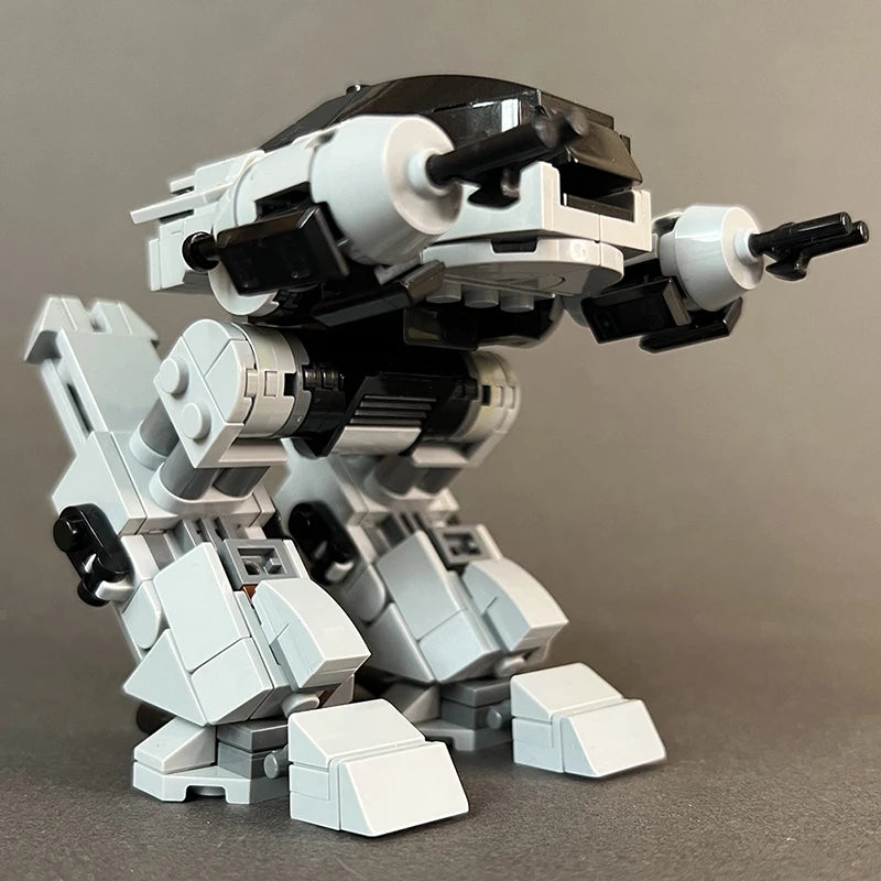 LEQUMOC Movie Mech Police Robot 305PCS Bricks ED-209 Robots Model Building Blocks Toys for Birthday Gifts