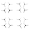 (8CW+8CCW) HQProp 45mmx3 Grey-poly Carbonate-1.5mm Shaft High Quality Prop 45MM Propeller For Micro Whoop FPV Racing Drone Parts