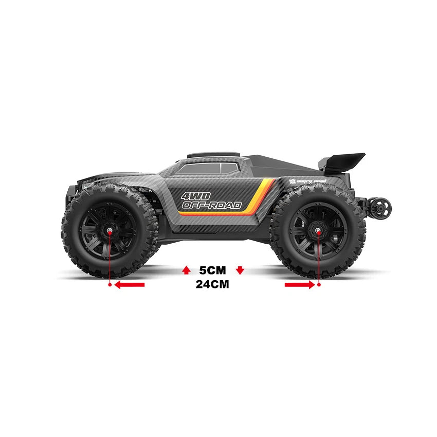MJX 1:12 12212 Remote Control Car 58KM/H Monster Truck RC Four-Wheel Drive 3S High-Speed Brushless For Adult Toys Gift