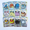 55Pcs DIY Cute Shiny Card Pokemon Holographic Anime Version Classical Collection Cards Gengar Charizard Eevee