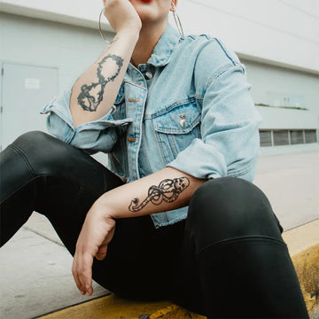5/10 Pcs Movie Peripherals Lord Voldemort Tattoo Stickers Harries Magic Boys Street Skull Potters Stickers Toys Children Gifts