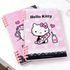 Genuine Sanrio Hello Kitty A5 Loose-Leaf Notebooks Campus Study Stationery Planner Cartoon Student Workbook Scrapbooks Gifts
