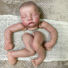 19inch Already Painted Reborn Doll Parts Levi Unassembled Lifelike Baby 3D Painting with Visible Veins Cloth Body Included