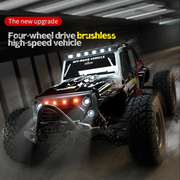 1:16 4WD RC High-speed Car Brushless 70km/h Competition Off-road Climbing Car 2.4G Remote Control Toy Car VS WLtoys 144001 Toys