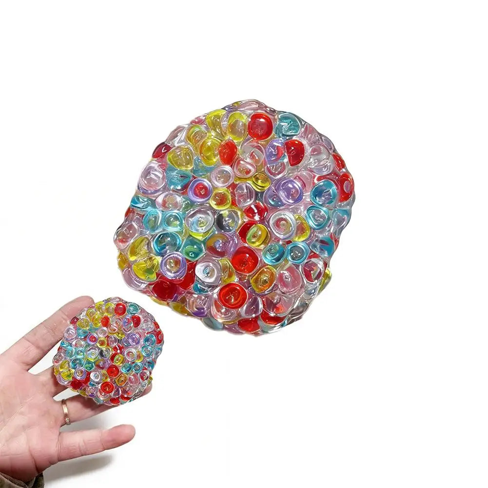 Super Soft Squishy Balls Memory Gel Moldable Stress Relief Toy Crunchy Textured Fidget Toys Calming Toys DropShipping
