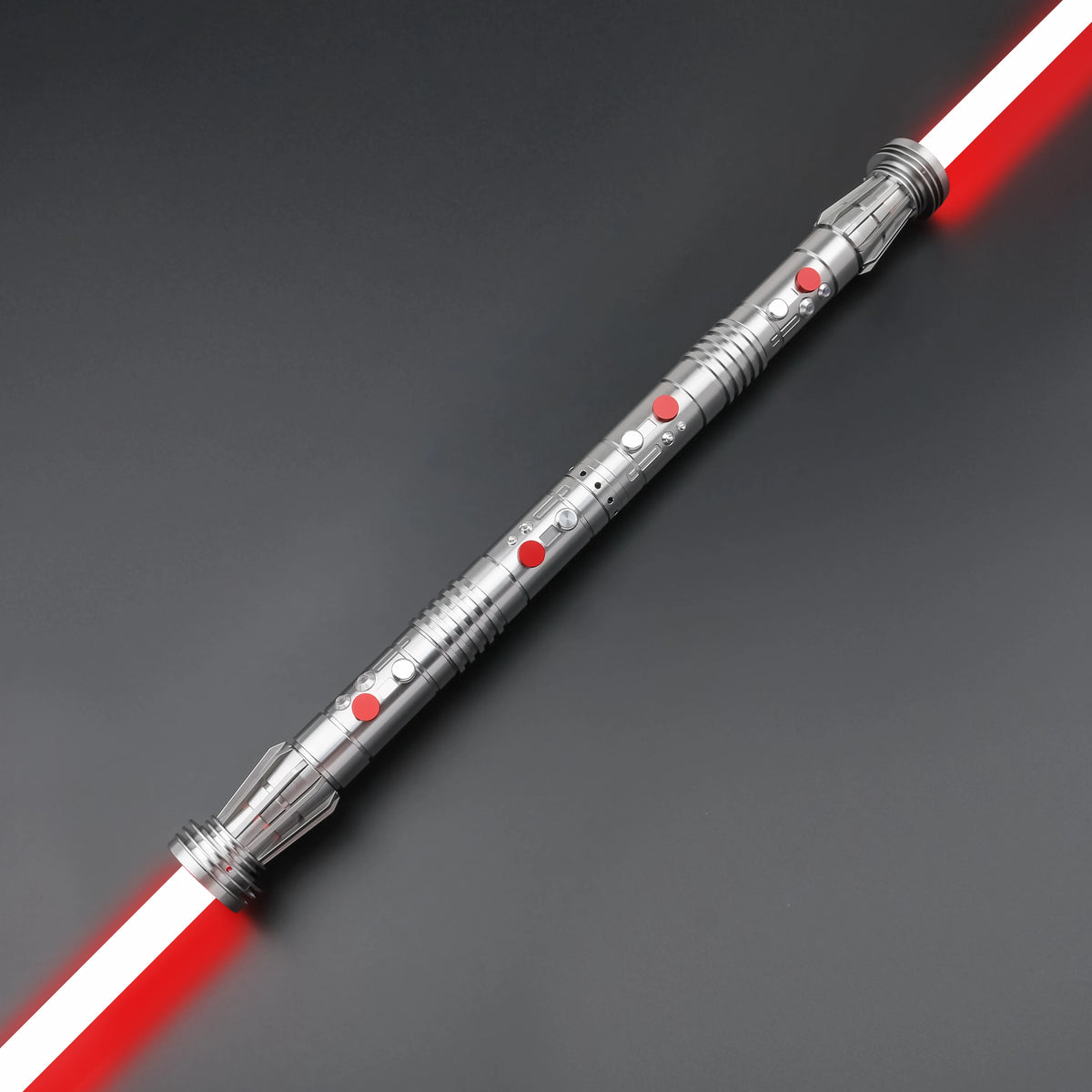 Darth Maul SNV4 2pcs Handle+Blade JEDI 27sound Double Lightsaber Toys Metal Hilt Light Smooth Swing Proffie TXQSABER