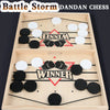 Wooden Bouncing Chess Tabletop Game – Parent-Child Interactive Toy