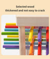 Educational Toy - Desktop Dice And Stick-Pulling Game Pizza Tower Parent-Child Interactive Thinking Training