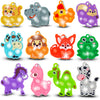 12Pcs Mini Colorful Animal Camel Frog Sheep Pop Fidget Toys Push Bubble Sensory Stress Relief Toy