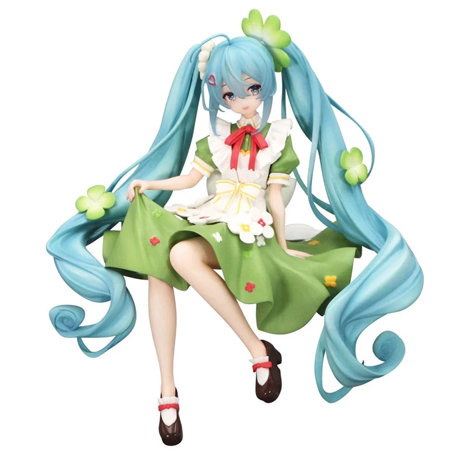 Animation Anime Popularity King Hatsune Miku Handmade Devil Hatsune Miku Cat Ear Hatsune Miku Cute Handmade PVC Model Decoration