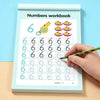 48-Page Children's Dot Matrix Writing Practice Book, Numbers 0-100 Tracing Book, Kindergarten Pen Control Writing Practice Book, Home and School Learning Workbook, Early Education Math