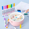 Magic Water Floating Pen Set - Floating Ink Drawing Kit with Spoon, Kids Water Painting & Graffiti Art Toy