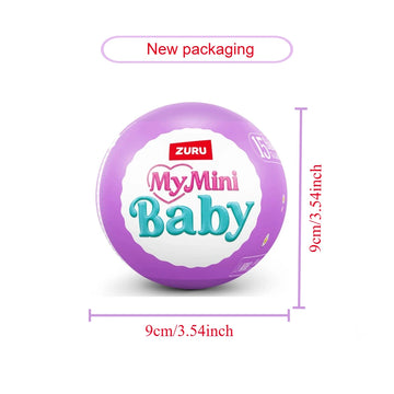Zuru Surprise Doll Surprise Series2 My Mini Baby Collectible Mystery Capsule 5 Mystery Toys Collectibles Miniature Novelty Toys