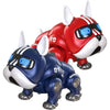 Dance Music Bulldog Robot Intelligent Interactive Dog with Light Kids Toy Early Educational Toy for Baby Boys Girls Gift