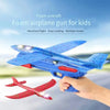 Glowing & Non-Glow Foam Catapult Plane, Outdoor Shooting Toy Gun, Rotating Boomerang Flying Aircraft Model