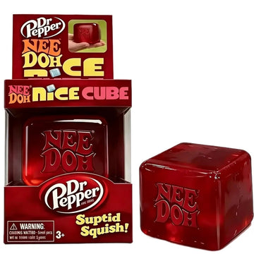 Needoh Nice Cube Sensory Fidget Squish Cube Portable Stress Reliever Anti-Anxiety Focus Toy Gift