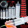 Large Capacity Plastic Oil Extractor Syringe 100-1000ml Multi-use for Car Oil Lab Glue Pet Veterinary Watering