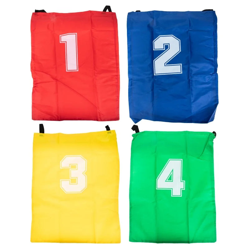 4Pcs Kangaroo Jumping Bags Sack Race Outdoor Fun Sports Games Parent-child Interactive Sensory Training Preschool Play Toys