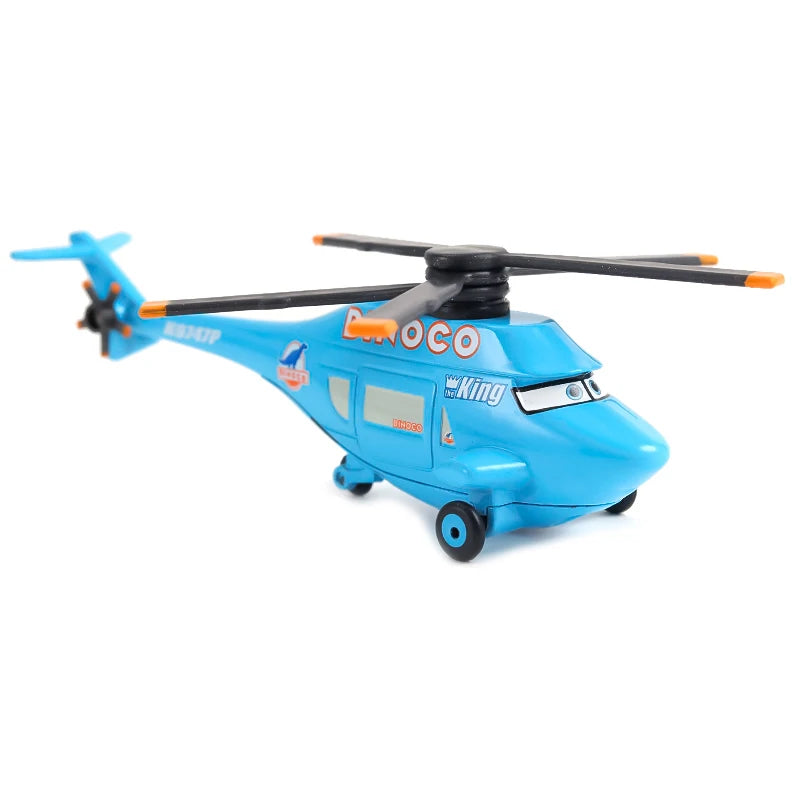 Cars 2 Cars 3 Bigfoot Cars Airplane France Sheriff Model Cars Pixar 1:55 Metal Die Casting Cars Toys Child Birthday Gifts