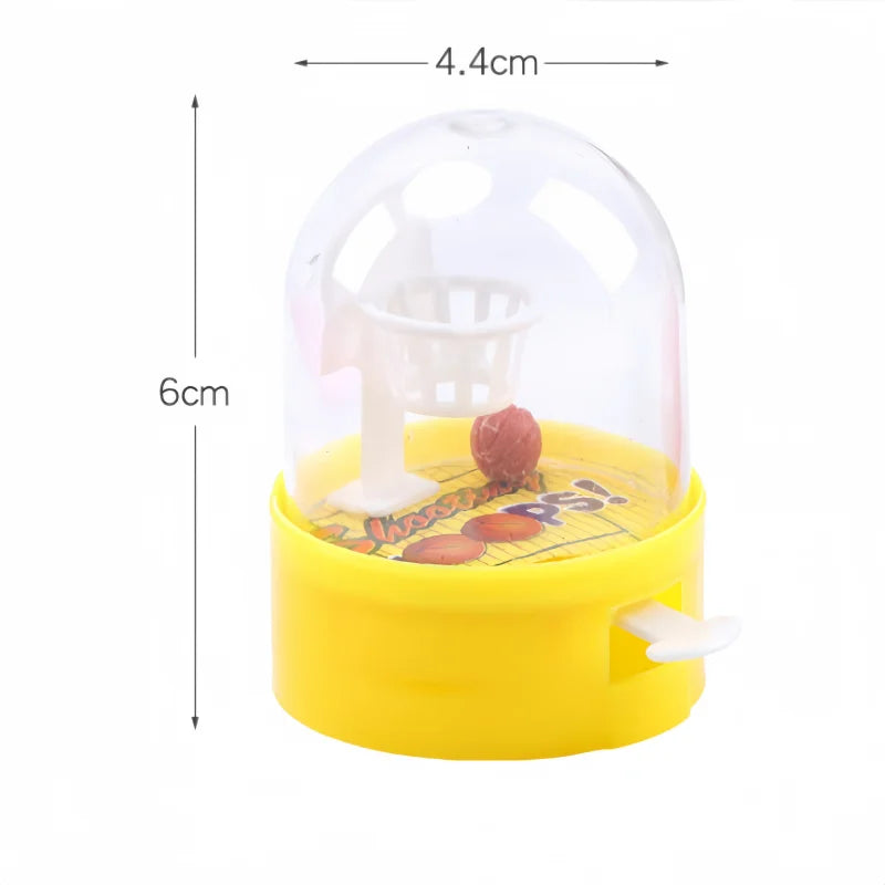 10Pcs Mini Desktop Fingers Basketball Shooting Game Toys Birthday Party Favors Supplies Pinata Filler Bag Sport Theme Party