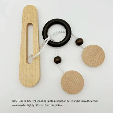 Wooden Ring Unlocking Game | Magic Ring Kongming Lock Puzzle Toy