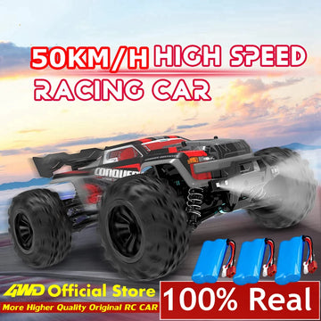4WD 1:16 80KM/H Super Brushless 50KM/H Brushed RC Car 4x4 Off Road Remote Control High Speed Drift Racing Truck Buggy Toy Gift