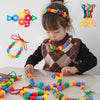 Beaded DIY Puzzle Bracelet – Educational Geometry Shape Toy for Kids
