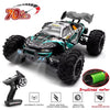 SCY 1:16 4WD RC Car 70KM/H Or 50KM/H With LED Light 2.4G Remote Control Cars High Speed Drift Monster 4x4 Truck for Children Gif