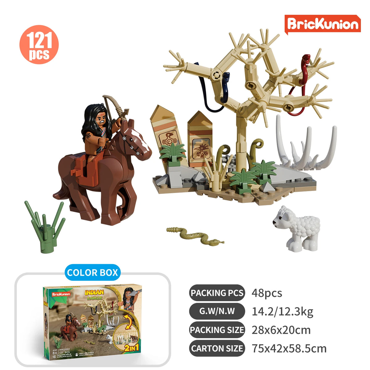 Indian Series Scene Building Blocks Toy Set - Best-Selling New Product Birthday Christmas Gift for Kids