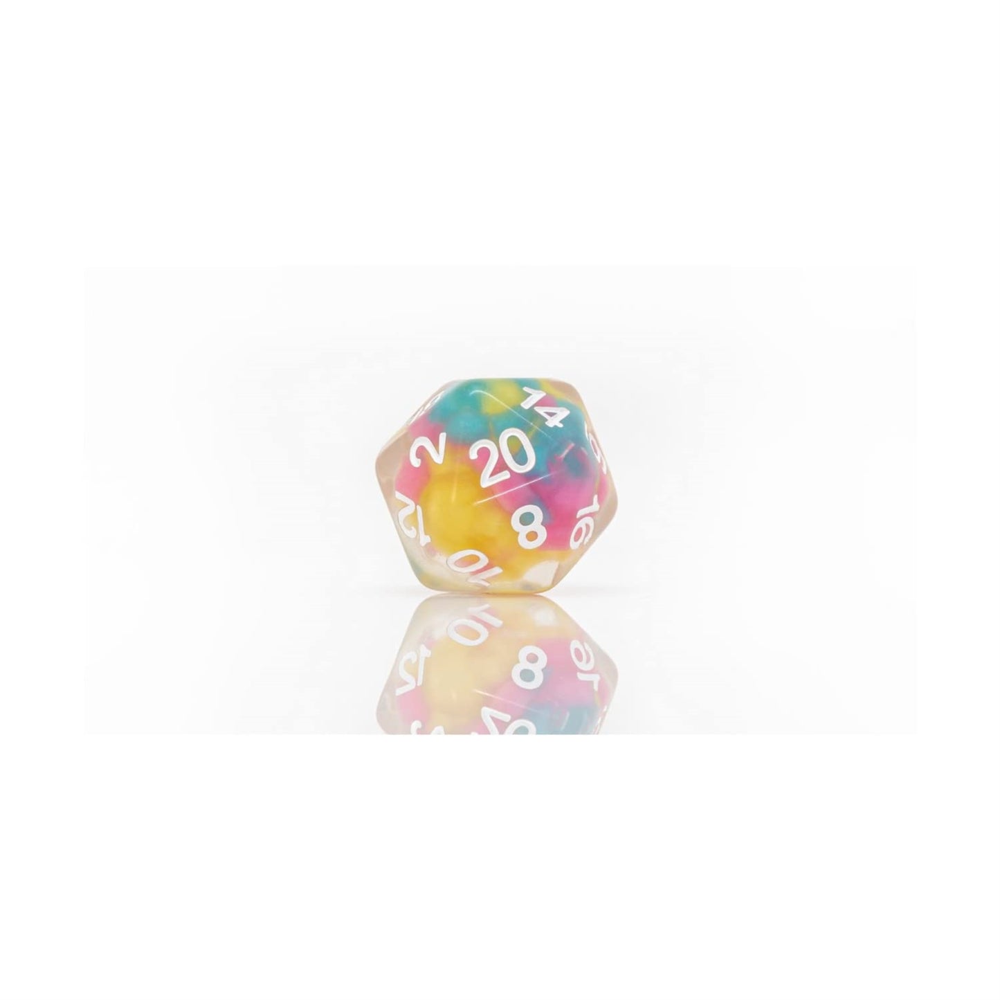 Rpg Dice Set (7): Lucky Charms Glowworm