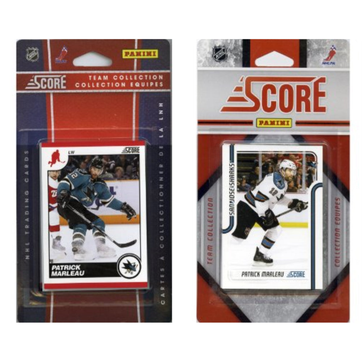 NHL San Jose Sharks Licensed Score 2 Team Sets