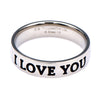 Star Wars I Love You/ I Know Stainless Steel Ring | Size 11