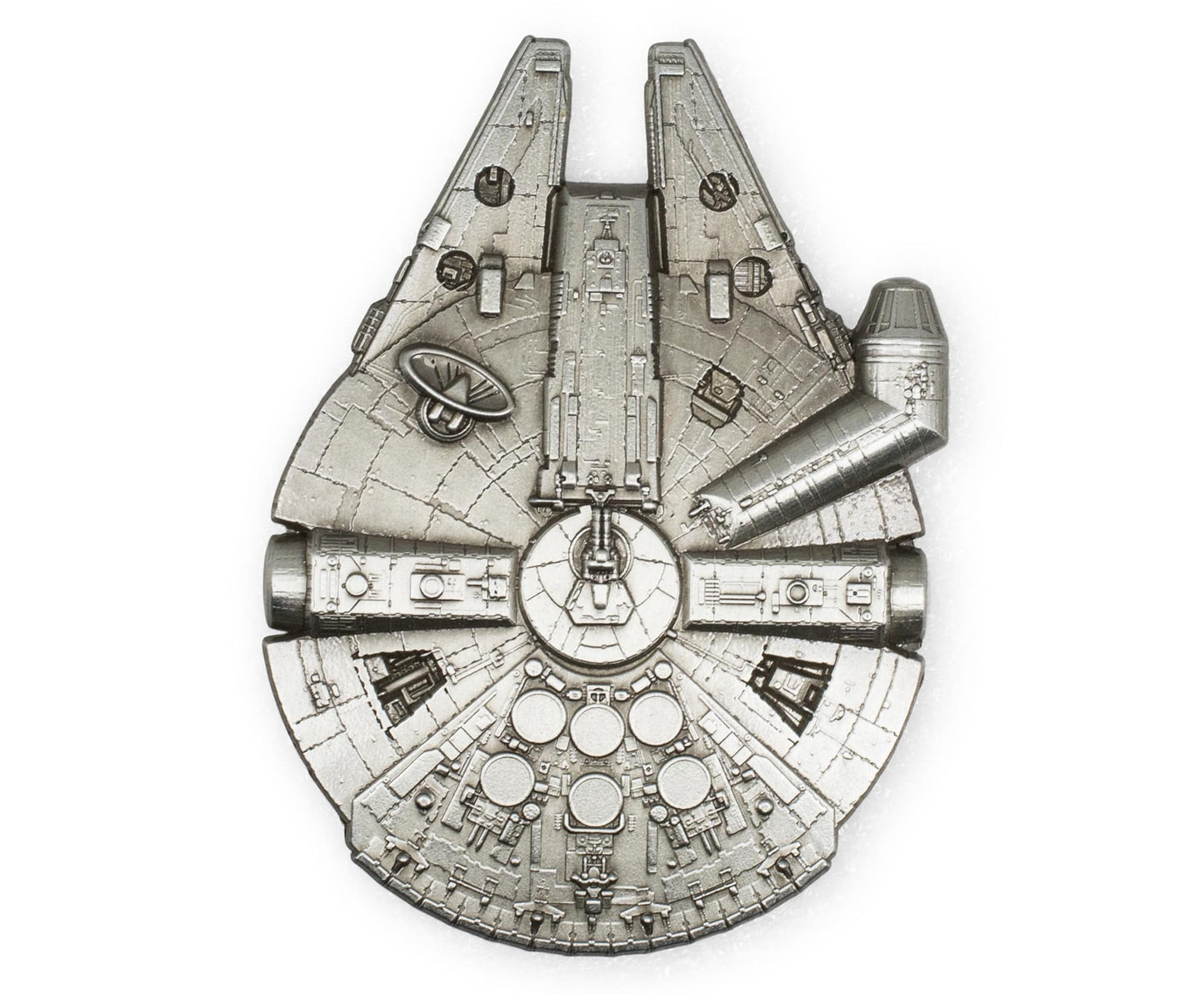 Star Wars Millennium Falcon Collector Metal Pin | 3 X 2 Inches | Toynk Exclusive