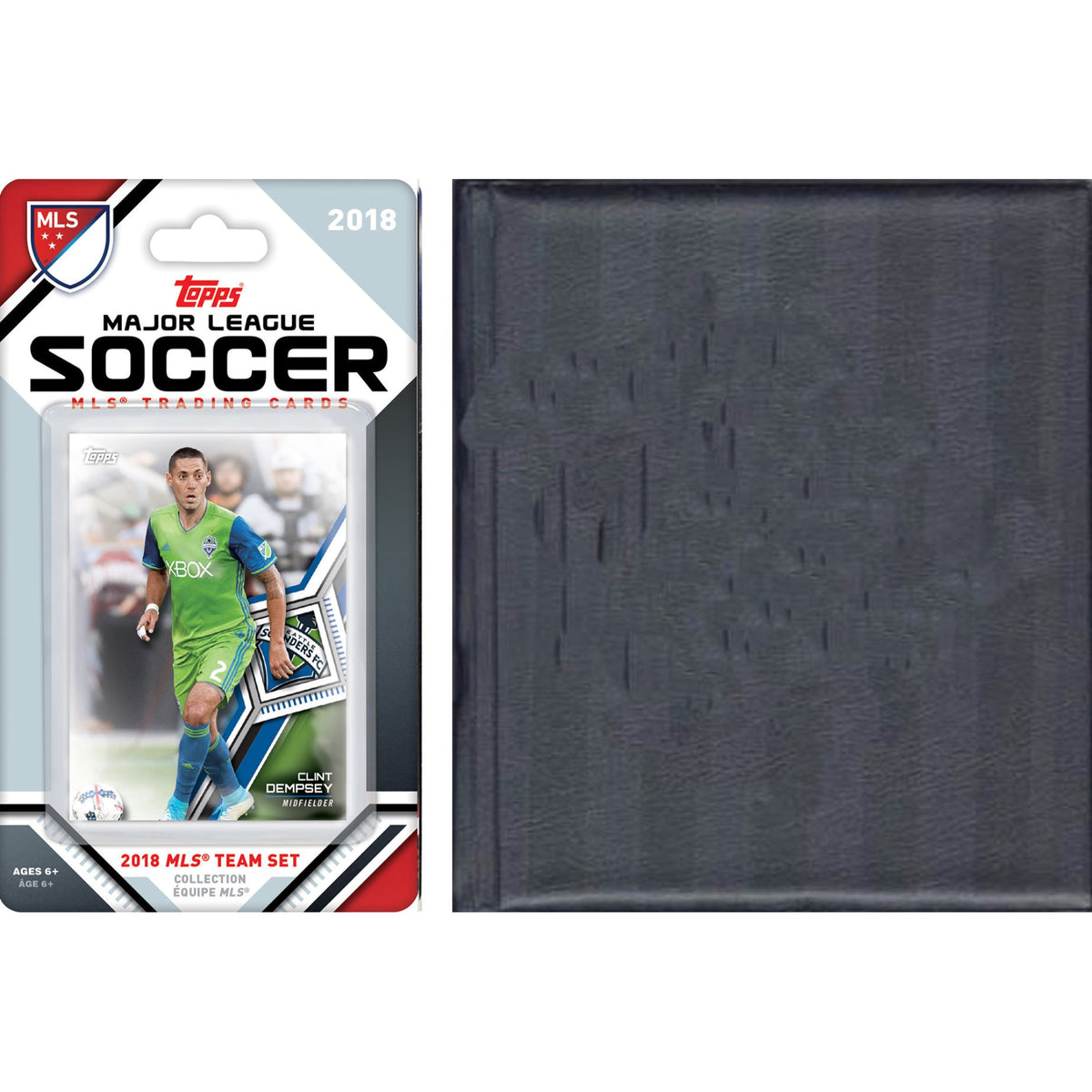 MLS Seattle Sounders Licensed 2018 Topps Team Set and Storage Album