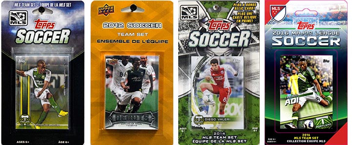 MLS Seattle Sounders 2 Different Licensed Trading Card Team Sets