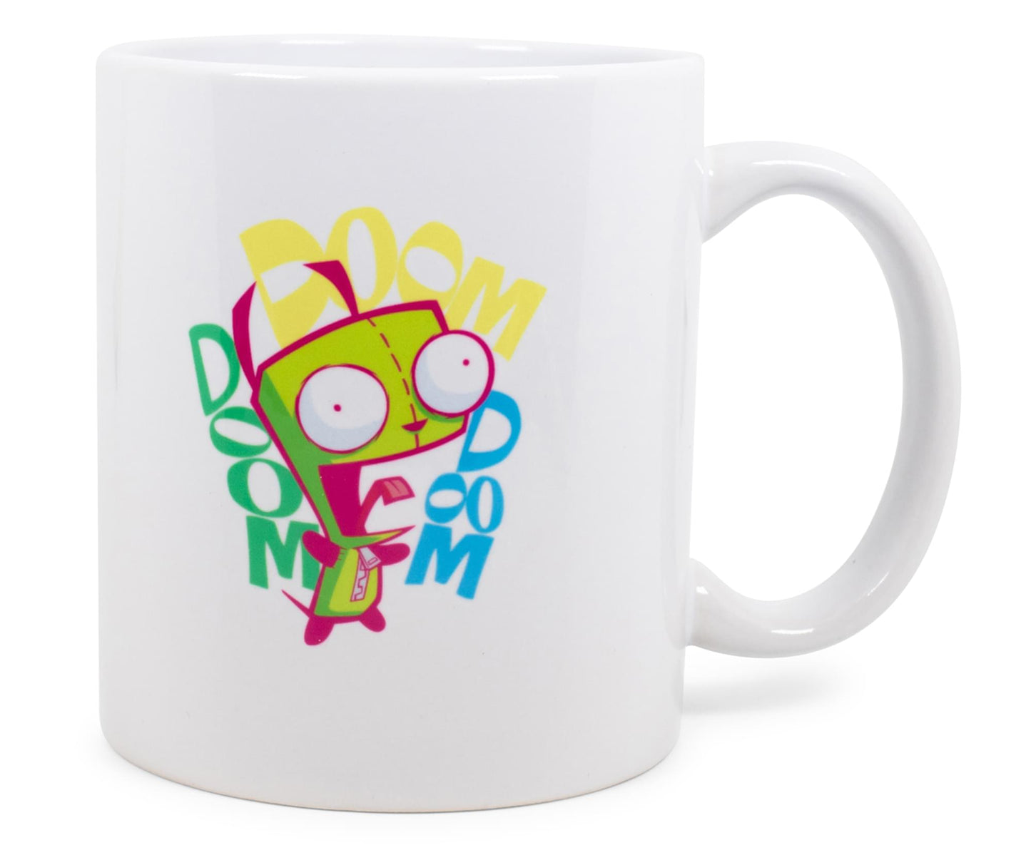 Nickelodeon Invader Zim ''Doom Doom Doom'' Ceramic Mug Exclusive | Holds 11 Ounces