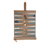 Travel Backgammon Board - St Barth
