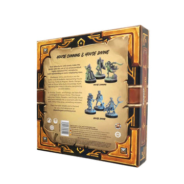 Steamforged Adventures & Academia: Cunning & Divine Role Playing Miniatures 5E Compatible.