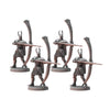 Steamforged Games Dark Souls The Role Playing Game: Silver Knight Greatbowmen Miniatures & Stat Cards