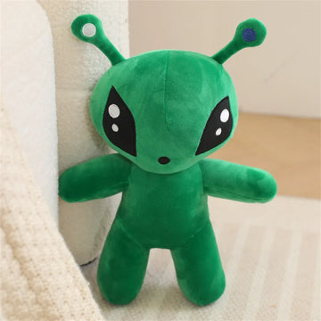 Green Alien Plush Toys Cute Big Eyes And Long Ears Soft Stuffed Animal Plush Special Companion Gift for Kids and Decorate Rooms
