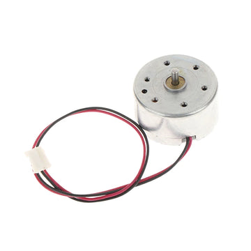 **RF-300C Mini 300 Motor DC 1.5V -6V 7000RPM Micro 24.4MM Round Spindle Motor Low Current DIY Solar Power Fan Hobby Toy Model