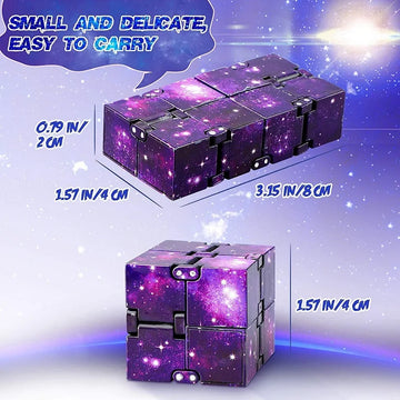~~Infinity Cube Flip Adhd Toys Anxiety Toy Fingertips for Game Puzzle Antistress Magic Finger Fidget Autism Hand Gifts Children