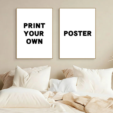 2/3/4/5/6pcs Custom Canvas Printing Personalized Photo Suitable for Family Life Pets Scenery Couple Weddings Home Decor Poster