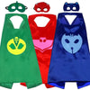 PJ Masks Role-playing Costumes, Complete with Masks, Perfect for Halloween, Birthday Parties, and Christmas Dress-up