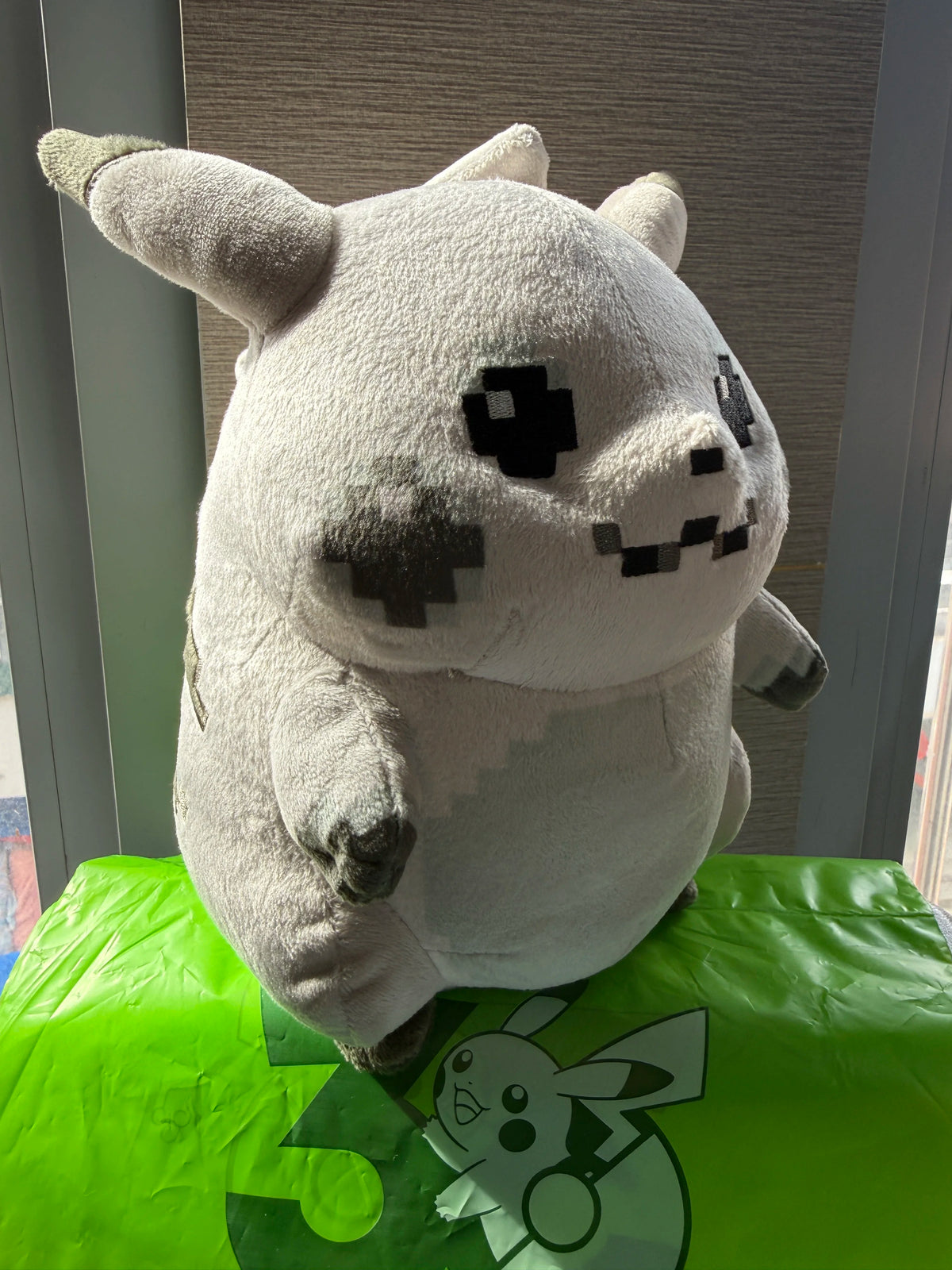 Pokemon Initial Pikach Plush Pixel Pikachu Stuffed Doll Anime Hobbies Toys Adorably Home Decor Toys Anime Doll Birthday Gifts