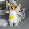 Kawaii Rilakkuma Otter Plush Pencil Case Cute Cartoon Stationery Storage Bag Large Capacity Pouch For Kawaii Cosmetic Bag Gift