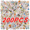100/200pcs Kawaii Calico Critters Stickers Cute Laptop Scrapbook Graffiti Decals Skateboard Handheld Aesthetic Sticker Toys