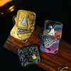 SNAP Grumpy Rabbit Fidget Spinner Tuning Fork Three Layers Magnetic Side Push Slider Metal Decompression Fingertip EDC Toy