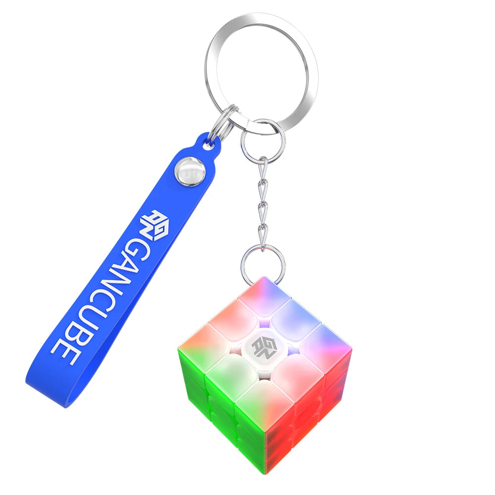 GAN 330 Mini 3x3 Keychain Cube 3x3x3 Gan330 Mini Speedcube Stickerless 3x3 Speed Cube Professional Magic Cube Puzzle Toys