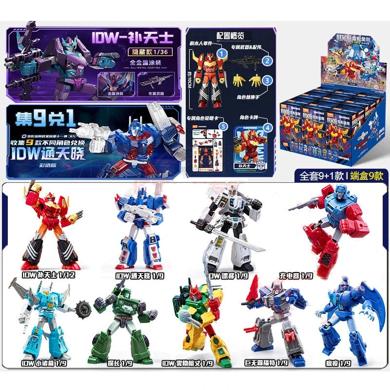 Blokees Transformers Galaxy Vol.11 Rodimus Ultra Magnus Prime Brawn Sixshot Warrior Robot Figurine Model Toys Birthday Gift